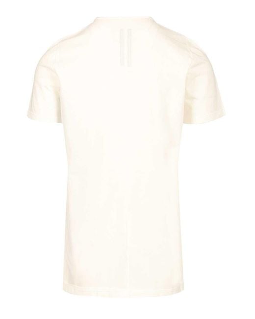 Rick Owens White "level" T-shirt