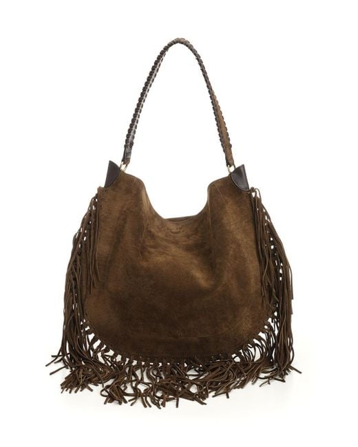 Isabel Marant Brown "oskan" Hobo Soft Bag