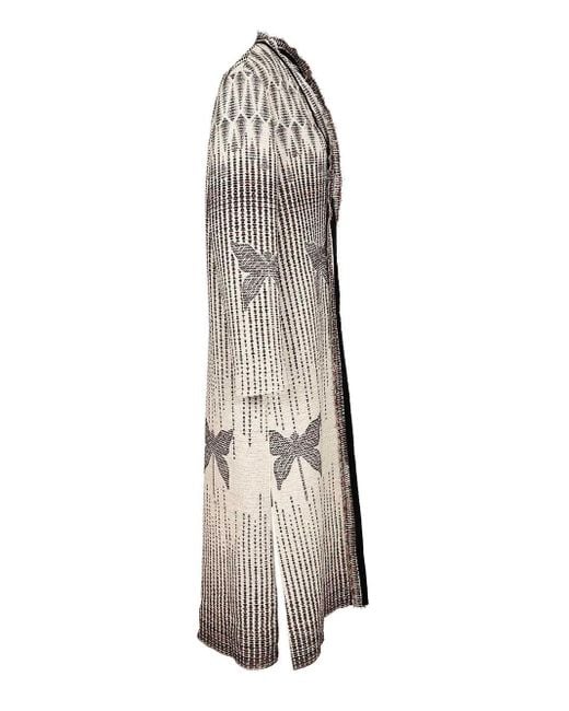 Forte Forte Gray "libelle" Jacquard Coat