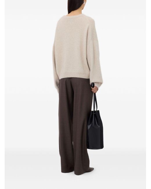 Loulou de Saison Natural "tristan" Yak Blend Sweater