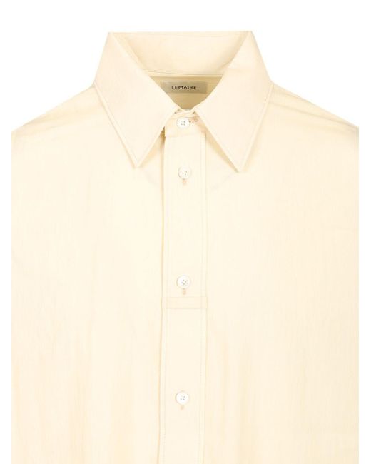 Lemaire Natural Loose-fit Shirt for men