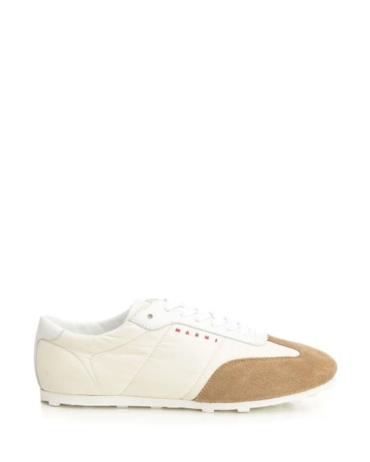 Marni Natural Softy Soccer Sneaker
