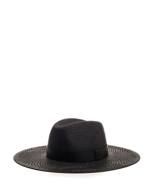 Max Mara Black "sidney" Wide-brimmed Hat
