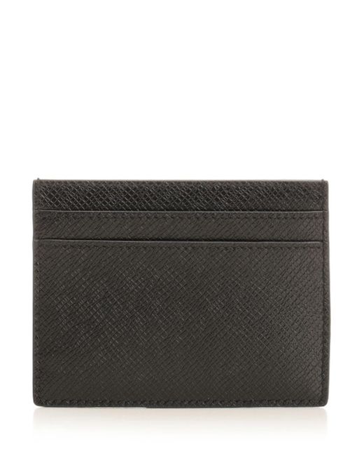 Saint Laurent Black Calfskin Card Holder