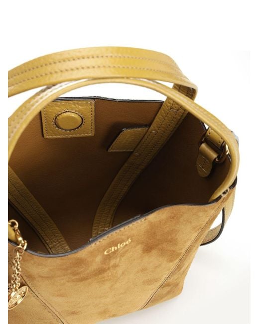 Chloé Brown "chloé Spin" Small Tote Bag