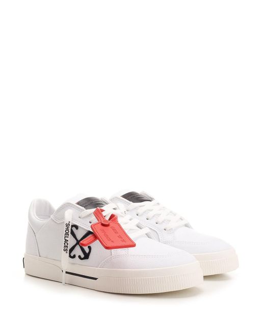 Off-White c/o Virgil Abloh Pink "low Vulcanized" Fabric Sneakers
