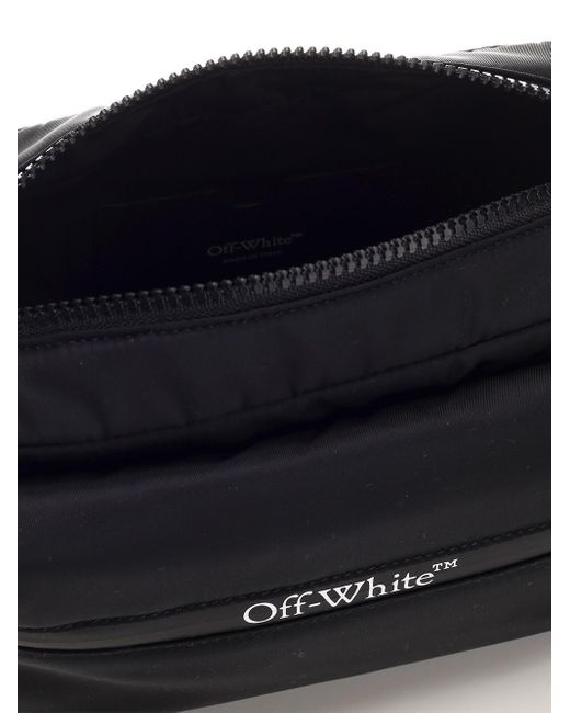 Off-White c/o Virgil Abloh Black Nylon Bum Bag for men