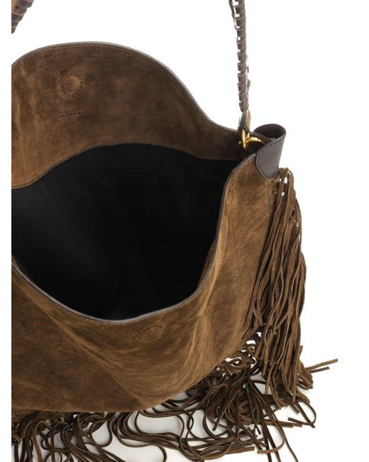 Isabel Marant Brown "oskan" Hobo Soft Bag