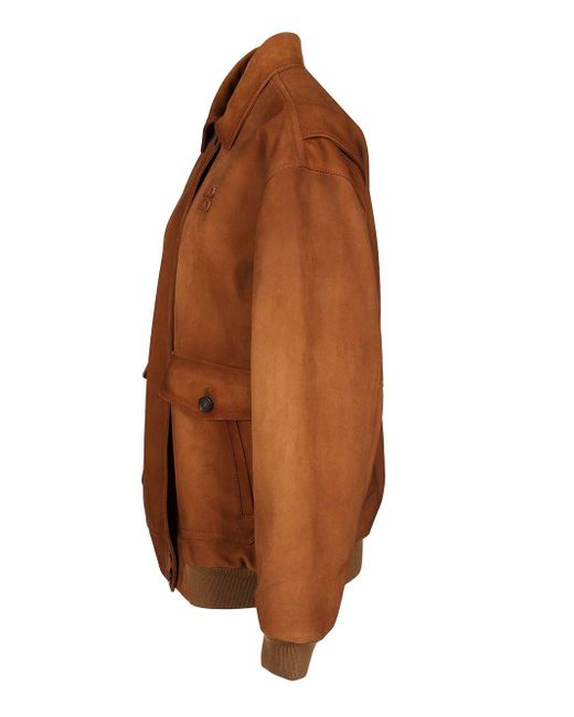 Miu Miu Brown Suede Jacket