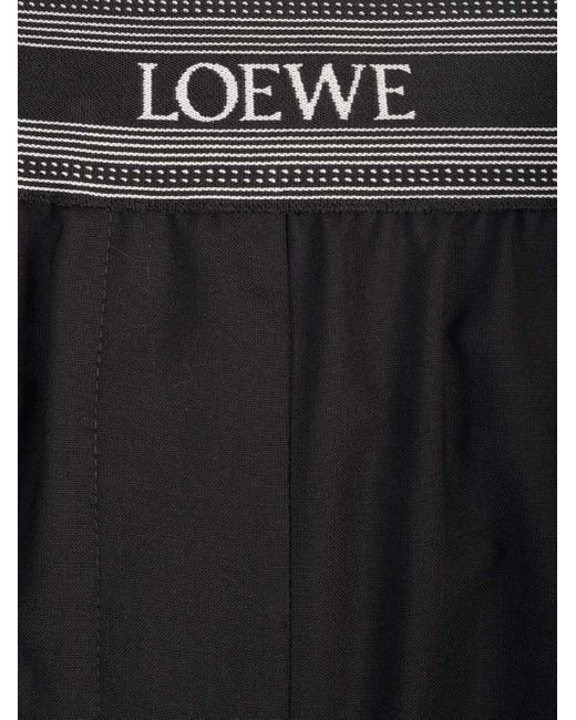 Loewe Blue Signature Elastic Trousers