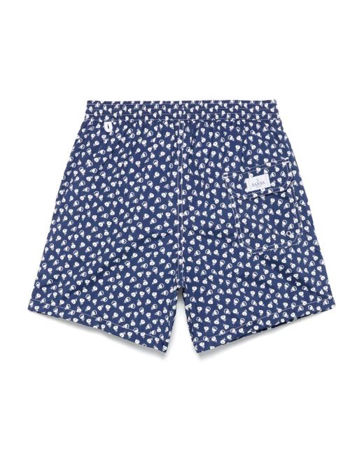Barba Napoli Blue Costume With Drawstring for men