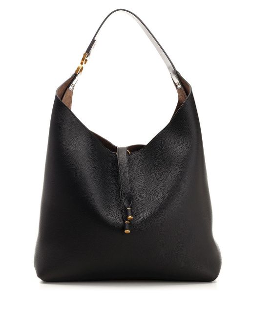 Chloé Black Marcie Hobo Bag