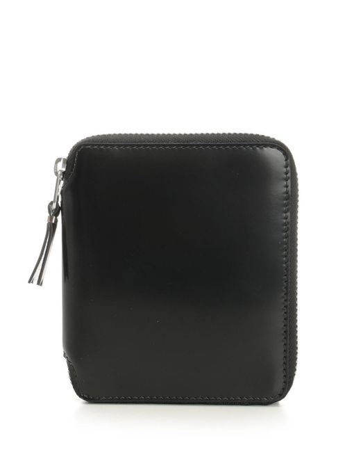Comme des Garçons Black "mirror" Zip-around Wallet