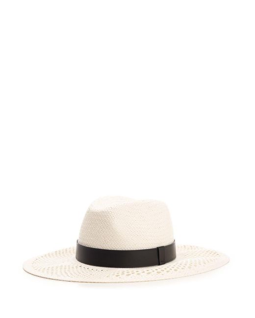 Max Mara White Sidney Hat
