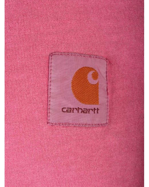 Carhartt Pink "s/s Nelson" T-shirt