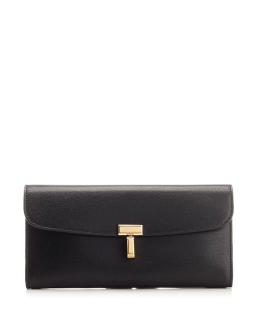 Totême  Black "t-lock" Wallet