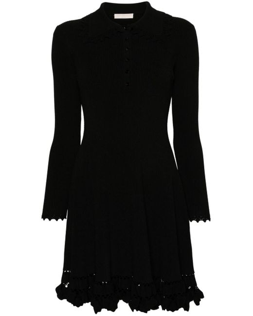 Ulla Johnson Black Cybil Mini Dress