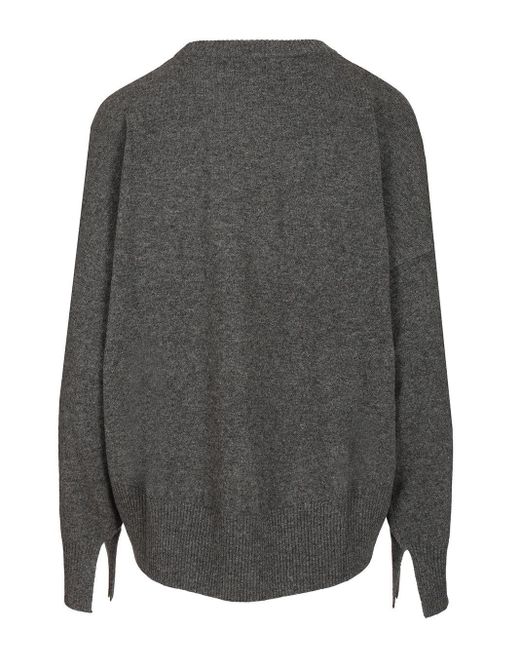 Loulou de Saison Gray "anaa Lds" Sweater
