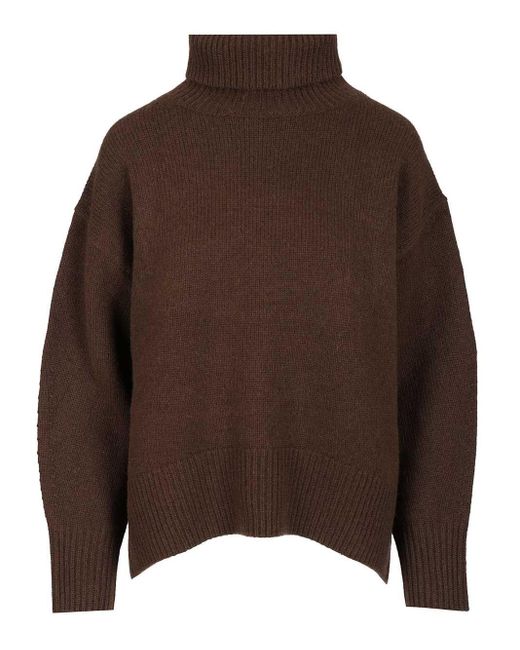arch4 Brown Turtleneck Sweater
