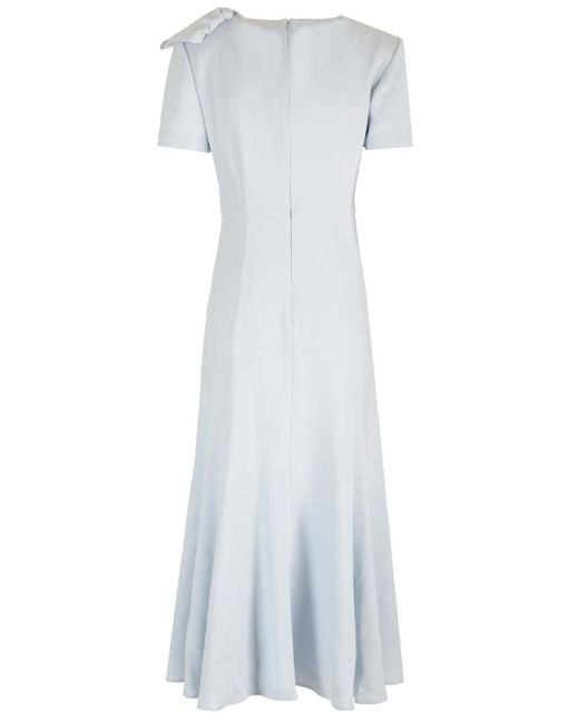Roland Mouret White Cady Dress