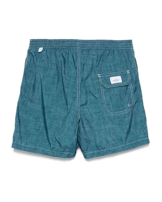 Barba Napoli Blue Costume With Drawstring for men