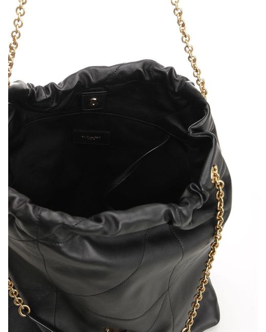 Saint Laurent Black "pochon Jamie" Large Bag