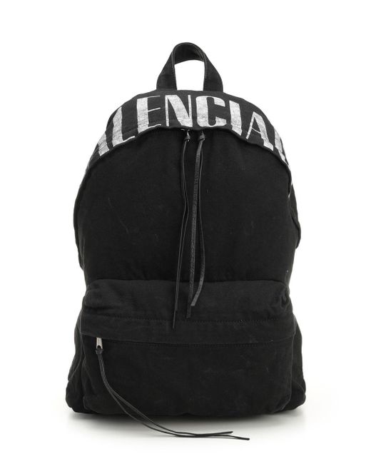 Balenciaga Black "editor" Backpack