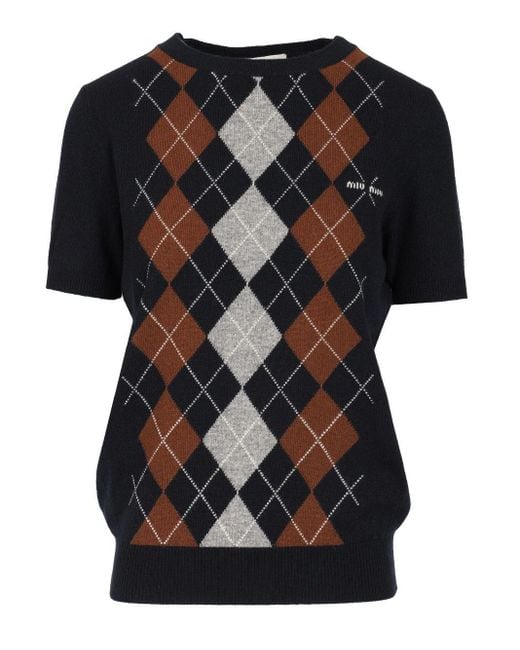 Miu Miu Black Cashmere Sweater