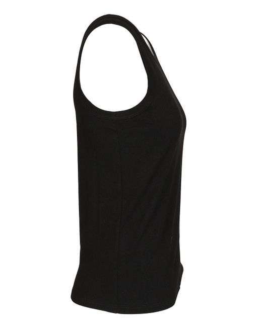 The Row Black "frankie" Top