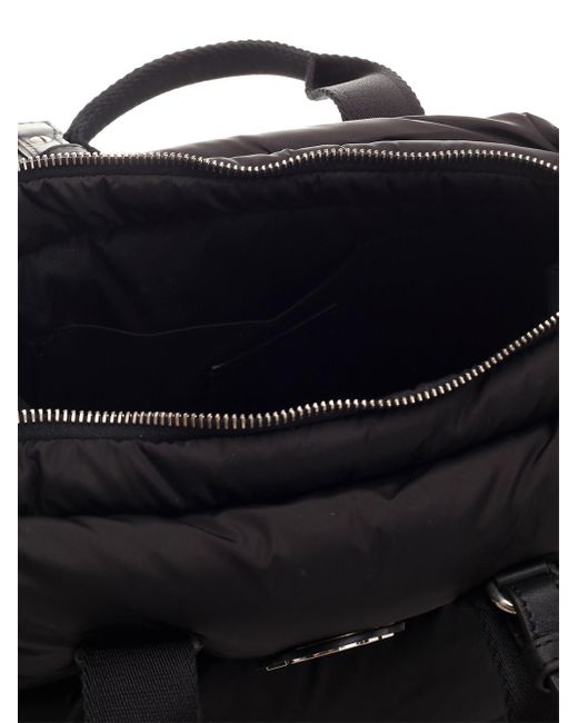 Moncler Black Mini Caradoc Shopping Bag