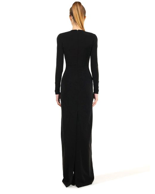 Balenciaga Black Maxi Dress