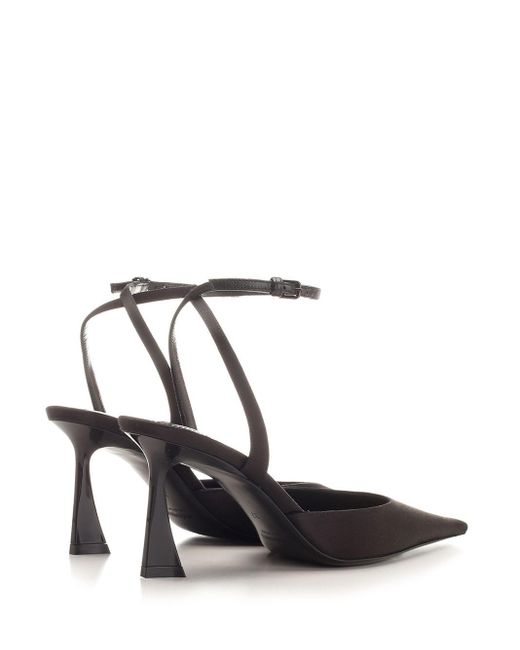 Saint Laurent White Aimée Pumps