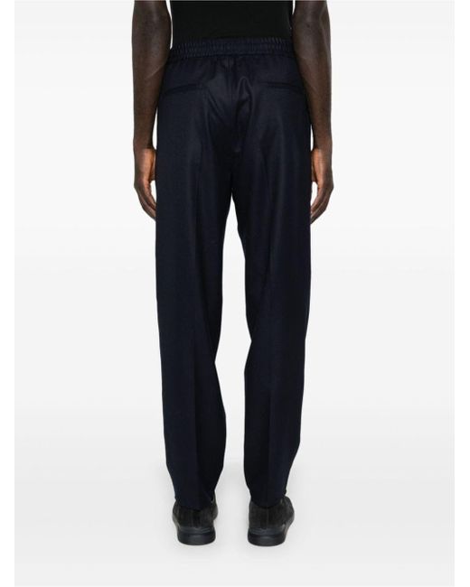 Brunello Cucinelli Blue Leisure Fit Trousers for men