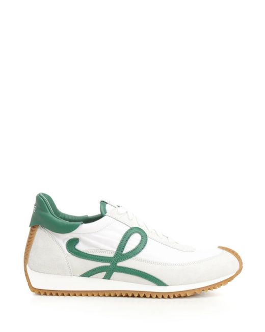 Loewe Green "flow Runner 2.0" Sneakers