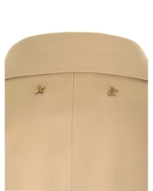 Golden Goose Deluxe Brand Natural Double-breasted Blazer