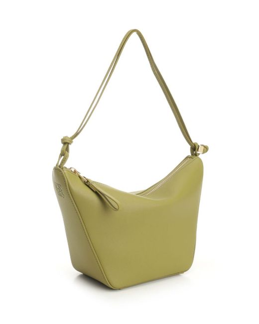 Loewe Green Mini "hammock" Hobo Bag