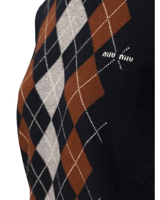 Miu Miu Black Cashmere Sweater