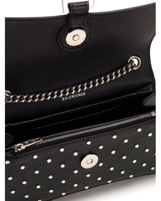 Balenciaga Black "crush Xs" Shoulder Bag