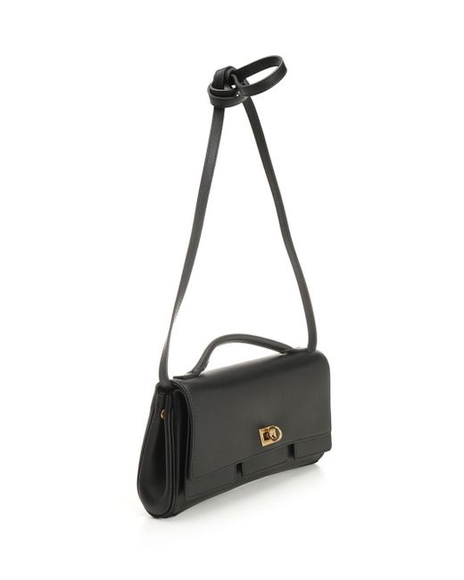 Balenciaga Black Bel Air Small Shoulder Bag