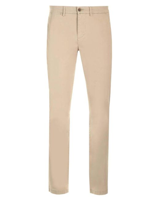 7 For All Mankind Natural Slim Fit Chino Trousers for men
