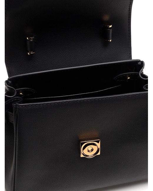 Versace Black Small "la Medusa" Handbag