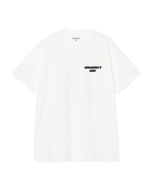 Carhartt White "wiptopia" T-shirt