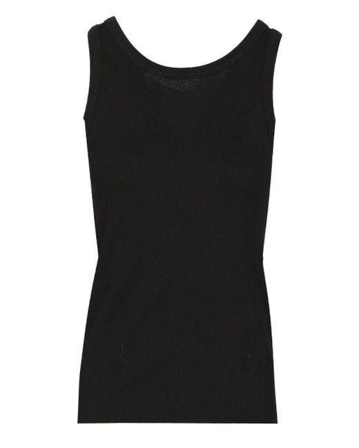 The Row Black "frankie" Top