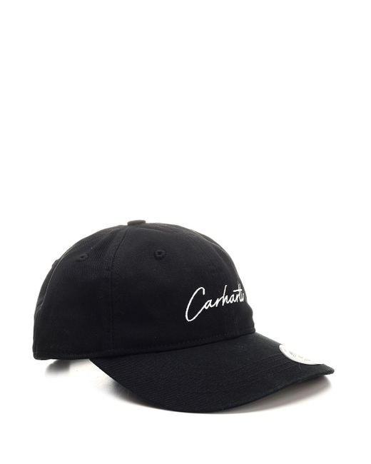 Carhartt Black "delray Cap" Baseball Hat