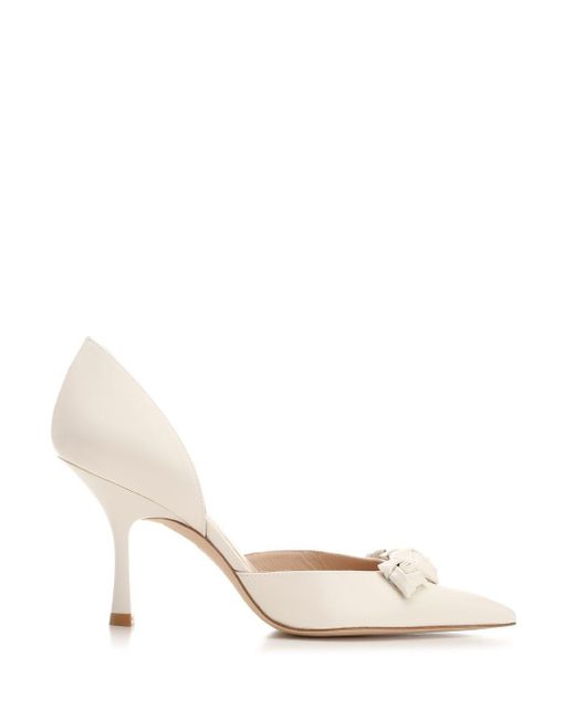 Stuart Weitzman White "rosie D'orsay" Pump