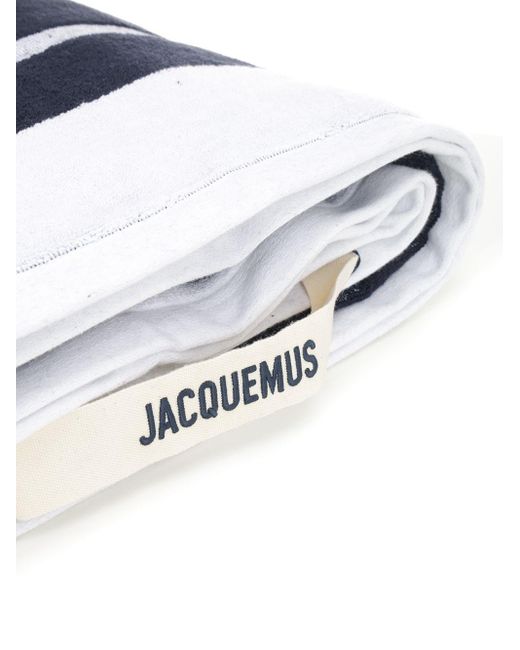 Jacquemus Blue Beach Towel 'La Serviette Croisière'