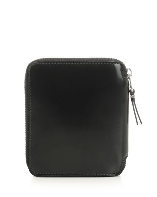 Comme des Garçons Black "mirror" Zip-around Wallet