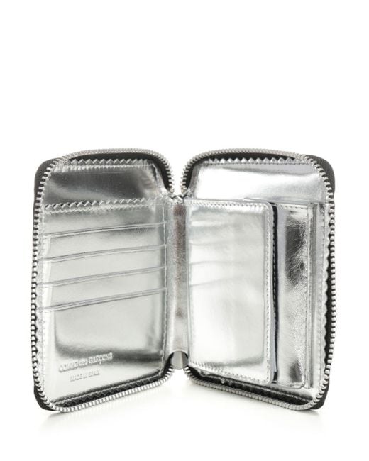 Comme des Garçons Black "mirror" Zip-around Wallet