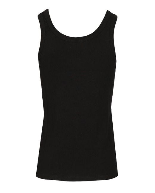 The Row Black "frankie" Top