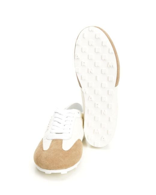 Marni Natural Softy Soccer Sneaker